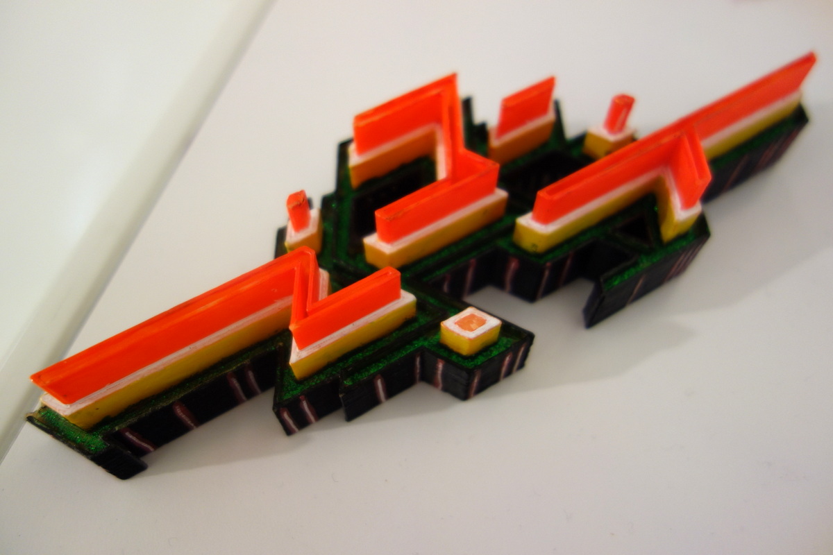 JPG 23 (2013) by Jean Pierre Gajardo of AMK Crew Makes me think of a hybrid of futuristic architecture and graffiti.